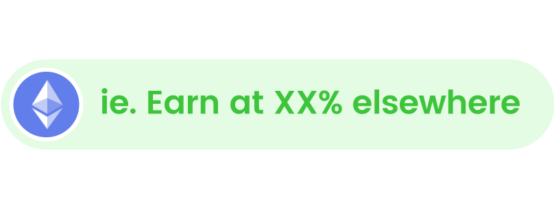 Earn interest graphic